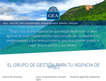 Tablet Screenshot of grupogea.com